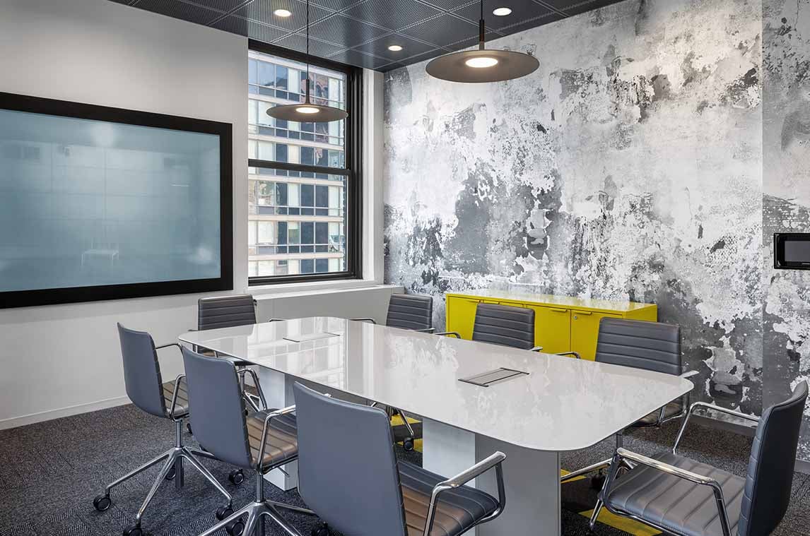 amc networks furnished with ergonomic office furniture