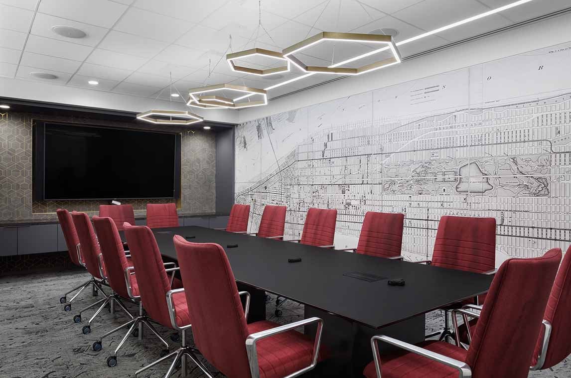 collaborative meeting room