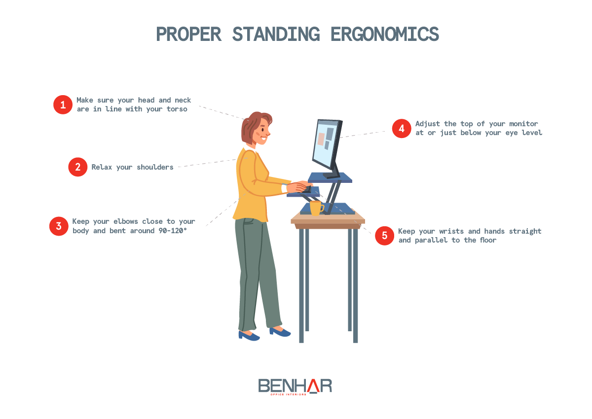 Proper Standing Ergonomics