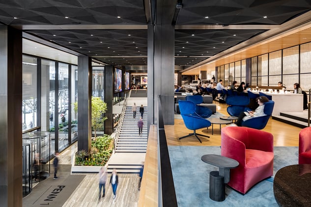 office fit-out by Benhar Office Interiors
