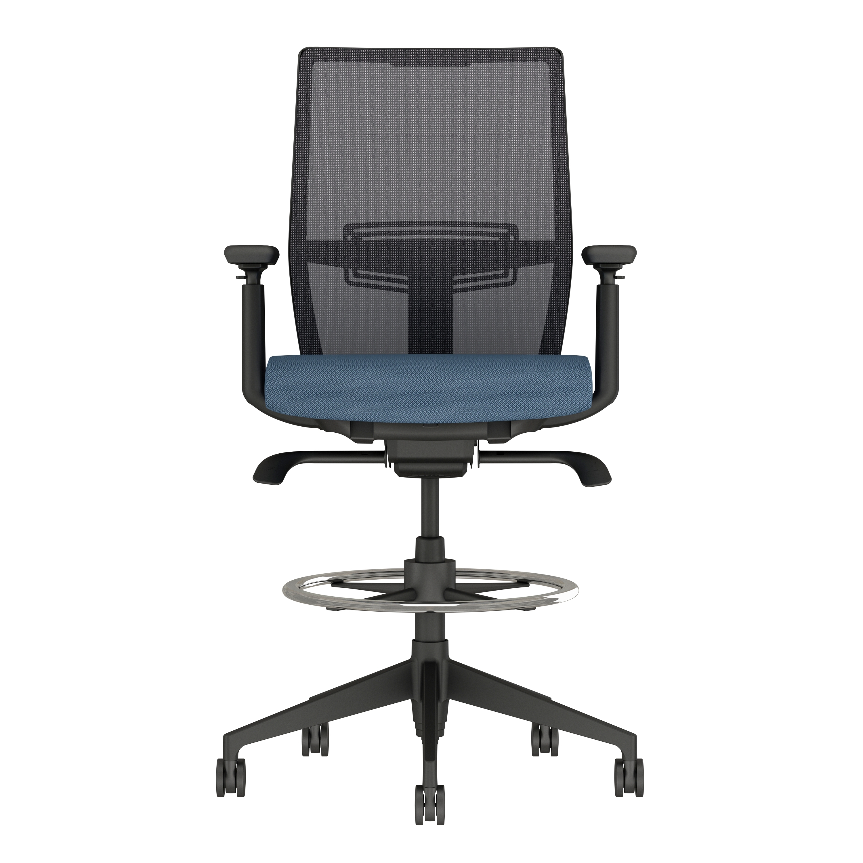 devens-stool-with-balck-base-and-frame-black-mesh-and-guilford-timeless-marina-seat-fabric-front-view_md